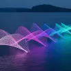 LED Işıklarla Masalsı Uzun Pozlama Fotoğraflar