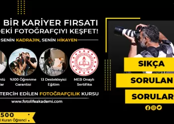 Fotoğraf Akademi Fotoğrafçılık Kursuna Gelirken Öğrencilerin Sorduğu Sorular